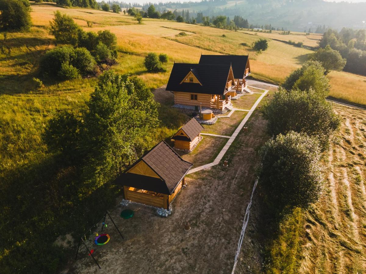 Domki Gorce Klikuszowa Sauna Jacuzzi エクステリア 写真