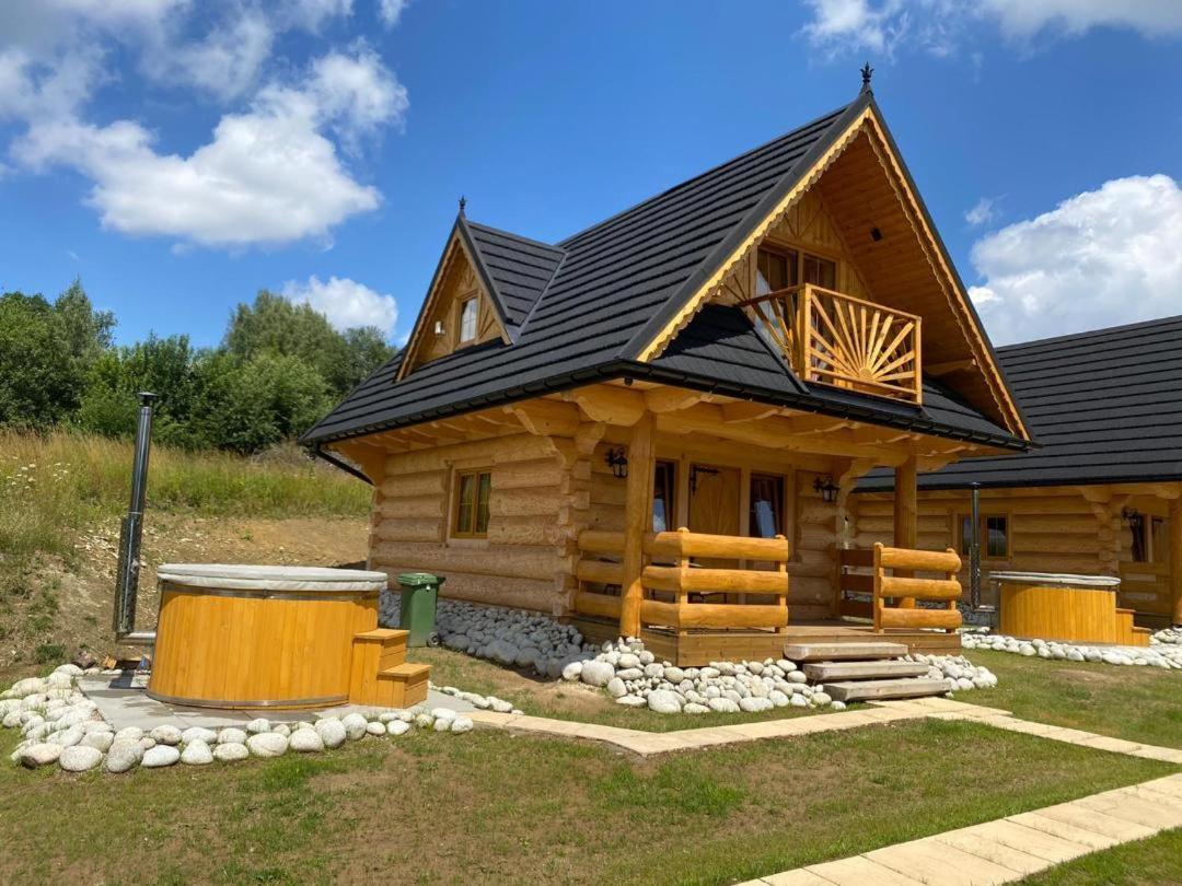 Domki Gorce Klikuszowa Sauna Jacuzzi エクステリア 写真