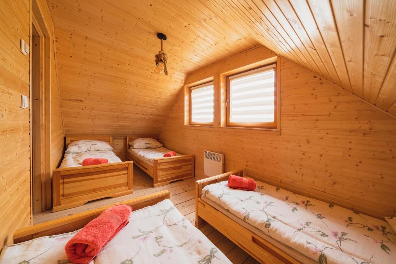 Domki Gorce Klikuszowa Sauna Jacuzzi エクステリア 写真