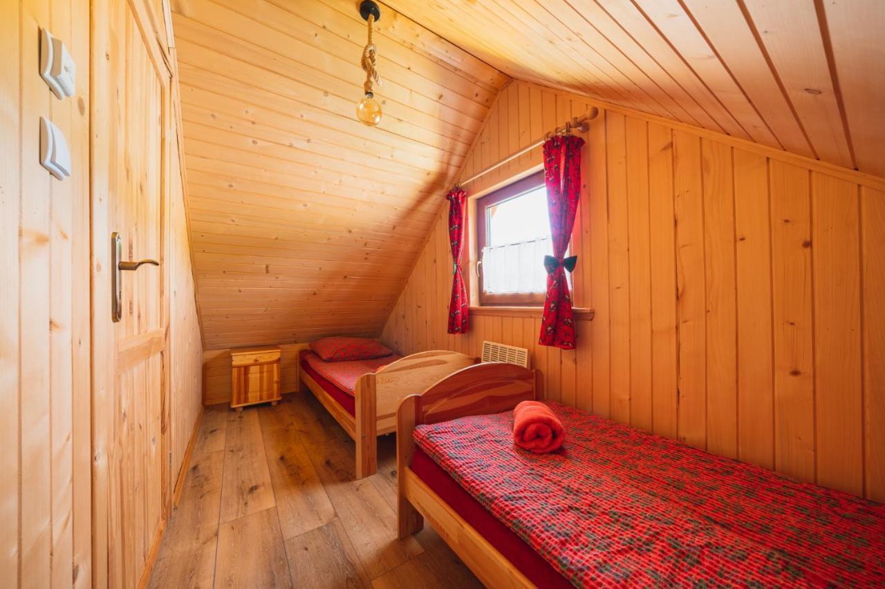 Domki Gorce Klikuszowa Sauna Jacuzzi エクステリア 写真