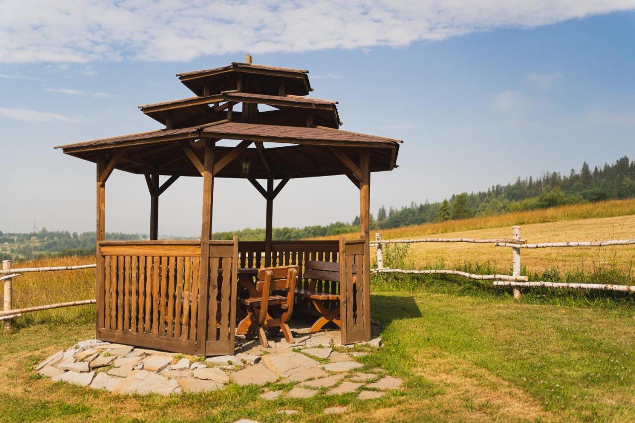 Domki Gorce Klikuszowa Sauna Jacuzzi エクステリア 写真