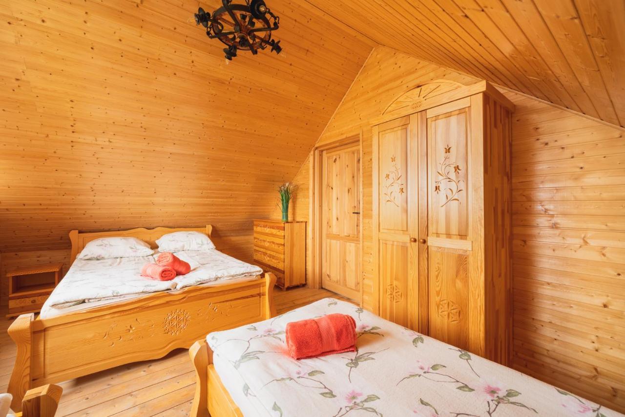Domki Gorce Klikuszowa Sauna Jacuzzi エクステリア 写真