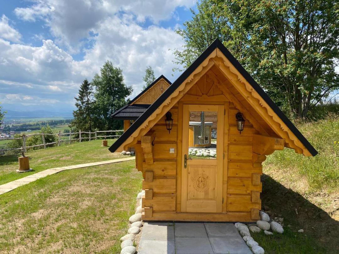 Domki Gorce Klikuszowa Sauna Jacuzzi エクステリア 写真