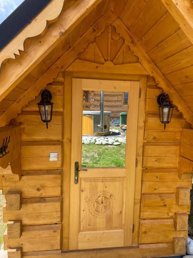 Domki Gorce Klikuszowa Sauna Jacuzzi エクステリア 写真