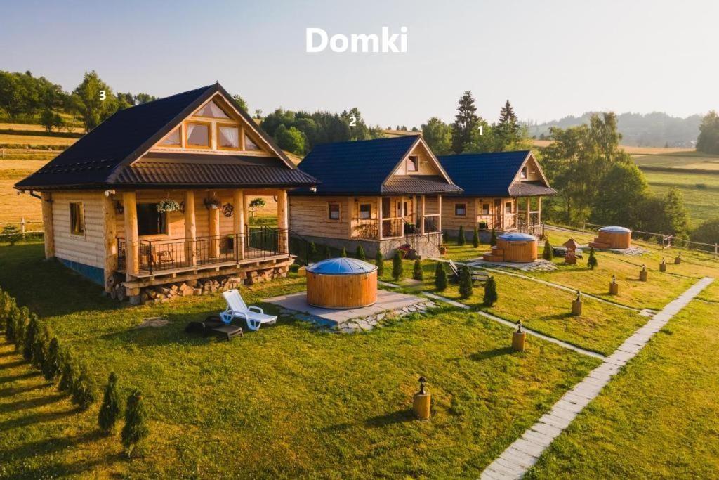 Domki Gorce Klikuszowa Sauna Jacuzzi エクステリア 写真