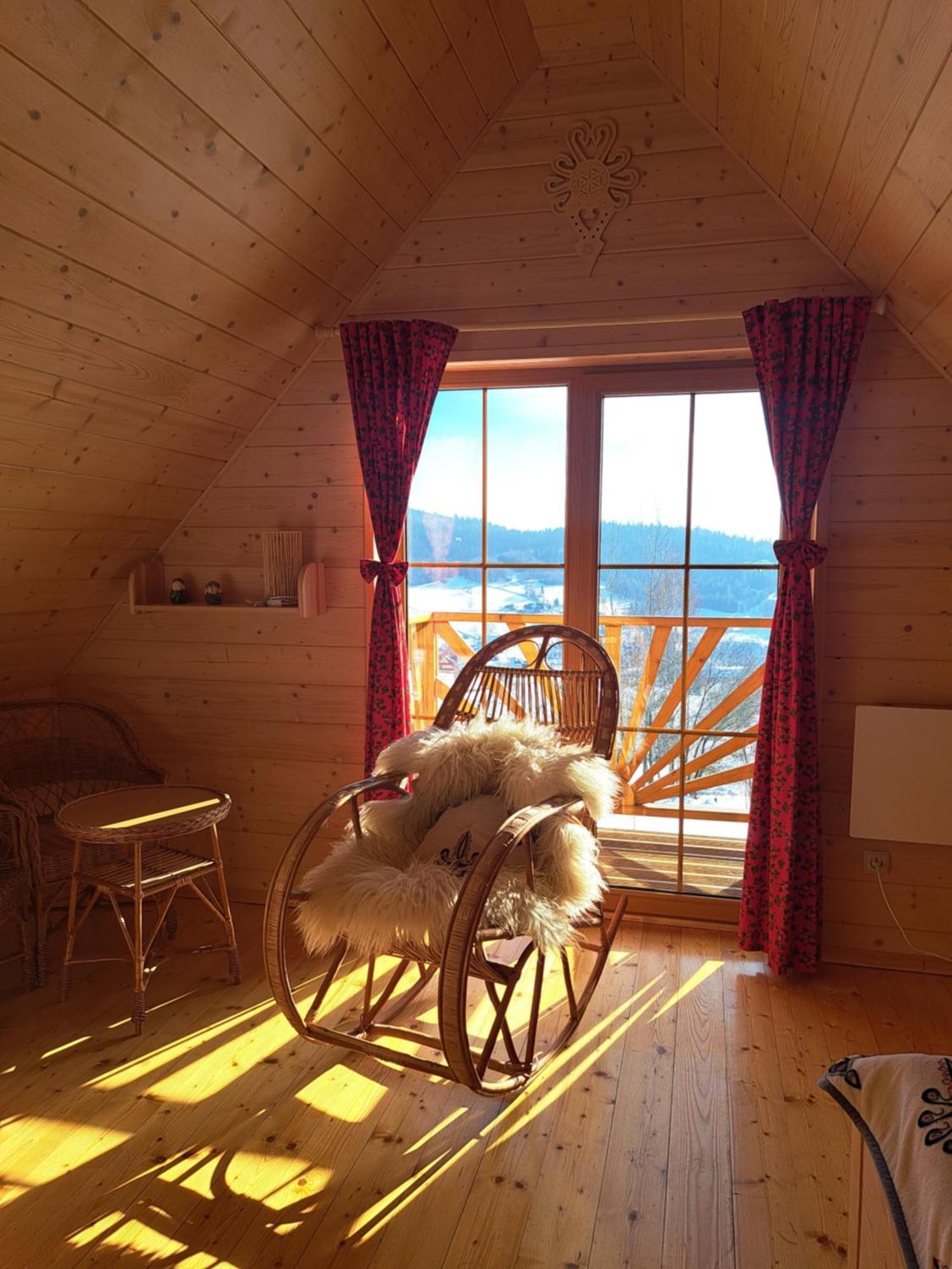 Domki Gorce Klikuszowa Sauna Jacuzzi エクステリア 写真