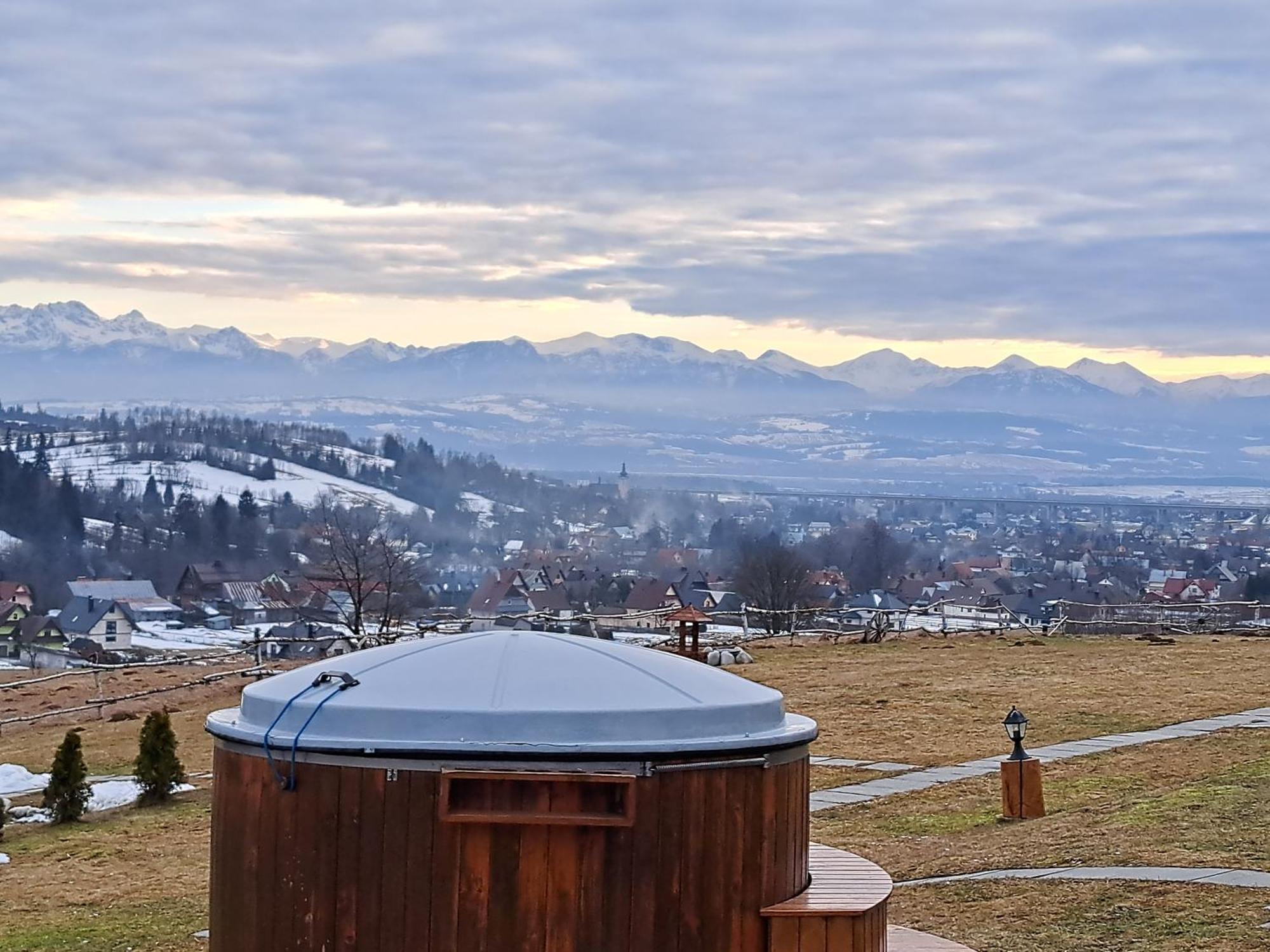 Domki Gorce Klikuszowa Sauna Jacuzzi エクステリア 写真